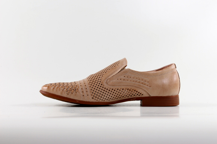 Slippers (Сліпери) М Світло коричневий шкіра YE2107-106 RONNY