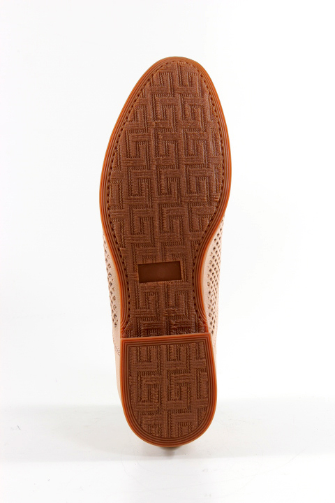 Slippers (Сліпери) М Світло коричневий шкіра YE2107-106 RONNY