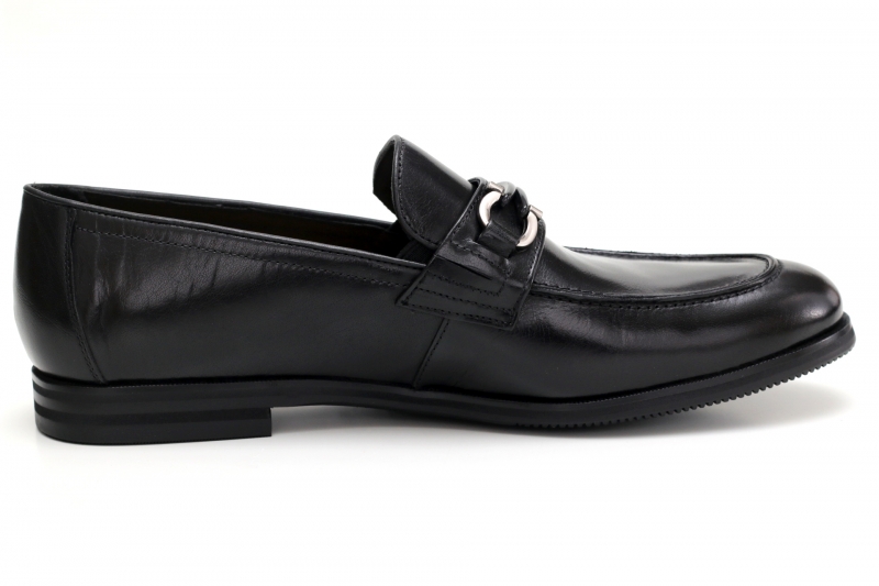 Loafers (Лофери) гучи М чорний шкіра YD51BN-1-Q21 NDKT-15K Cosottinni