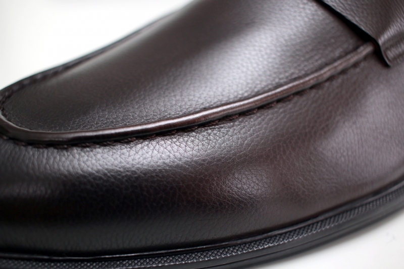 Loafers (Лофери) М коричневий шкіра 2055AB-0705 Brown