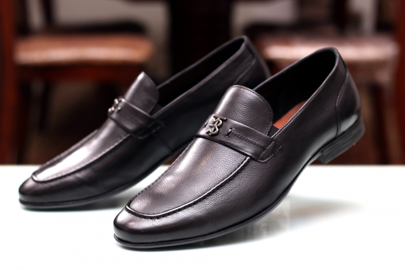 Loafers (Лофери) М чорний шкіра D778N-103B-A01 BLACK Cosottinni