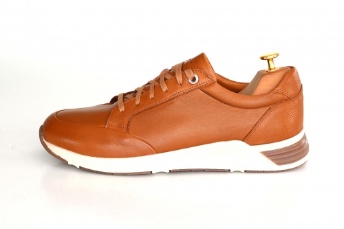 Sneakers (Кросівки) М коричн шкіра D-3077S Brown Conhpol