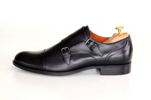MONK STRAPS ( МОНКИ ) М чорний шкіра CF0C-6342-00S02 Black Conhpol