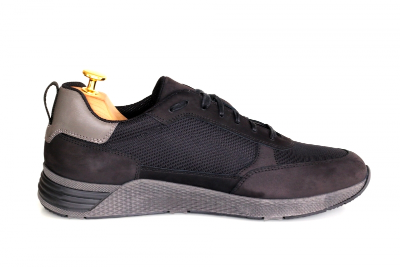 Sneakers (Кросівки) М чорний шкіра D-3225C Black Conhpol