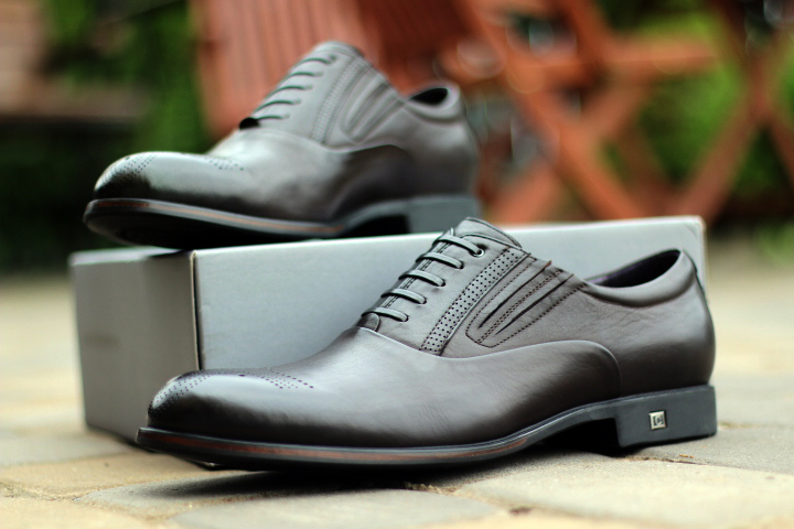 Oxfords (Оксфорди) М коричневий шкіра 629N-07A-Q014 COFFEE Cosottinni 43(р)