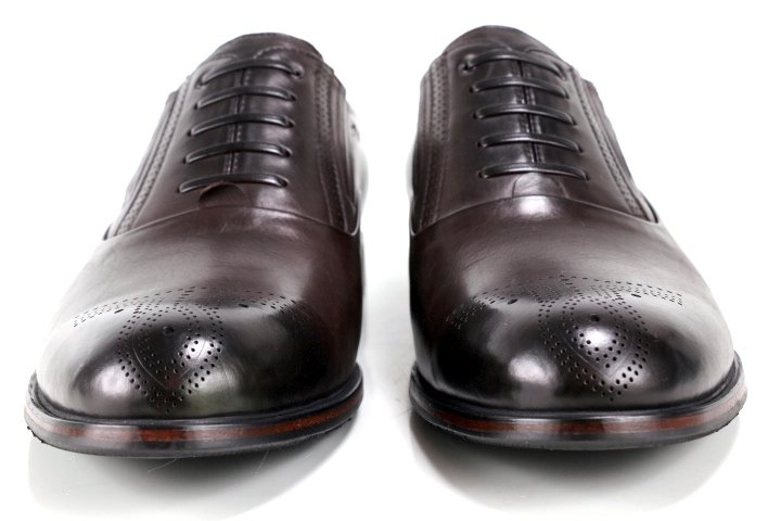 Oxfords (Оксфорди) М коричневий шкіра 629N-07A-Q014 COFFEE Cosottinni 43(р)