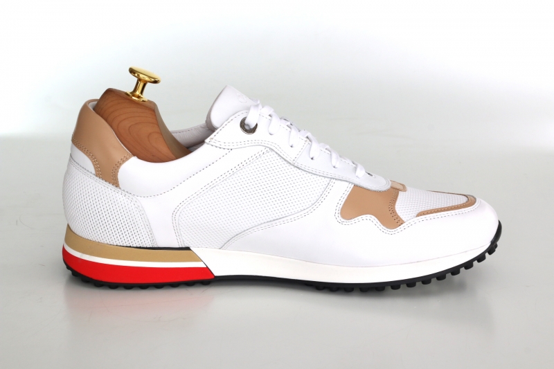 Sneakers (Кросівки) М білий шкіра D-3295S White Conhpol