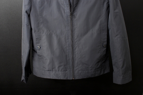 ВЕРХНЯЯ ОДЕЖДА ВЕТРОВКИ черный полиэстер O-13287W ONTARIO