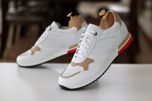 Sneakers (Кросівки) М білий шкіра D-3295S White Conhpol