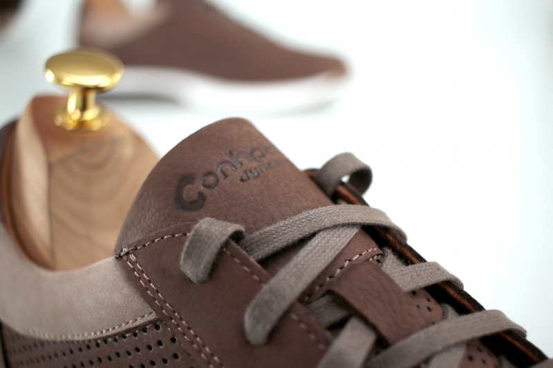 Sneakers (Кросівки) М коричн шкіра D-2947S Brown Conhpol