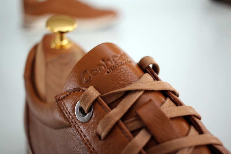 Sneakers (Кросівки) М коричн шкіра D-3077S Brown Conhpol