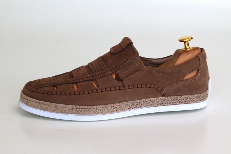 MOCCASINS ( МОКАСИНЫ ) коричневий нубук М коричн нубук 3873716 KADAR