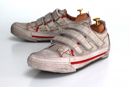 Sneakers (Кросівки) М бежевий шкіра D0612 beige S.O.P.