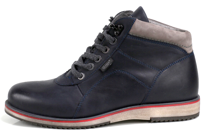 Winter boots (Черевики) М синій шкіра 3072034 -Ш KADAR KADAR 