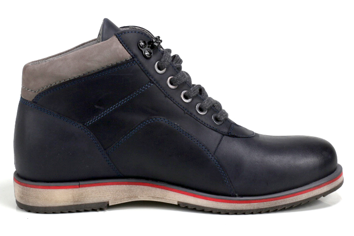 Winter boots (Черевики) М синій шкіра 3072034 -Ш KADAR KADAR 