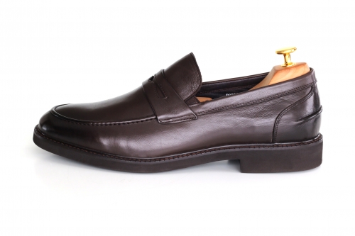 Loafers (Лофери) М коричн шкіра D993N-89-2 COFFEE Cosottinni