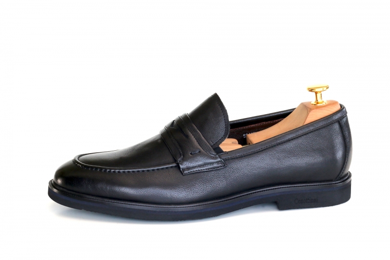 Loafers (Лофери) М чорний шкіра S040Y-4-Q589-GB2243 Black