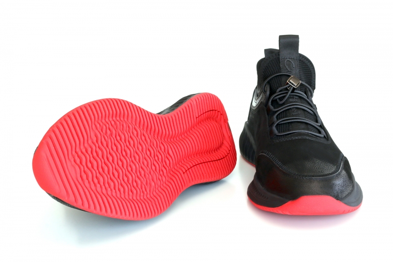 Sneakers (Кросівки)   М чорний нубук F8121N-B442 Black Cosottinni