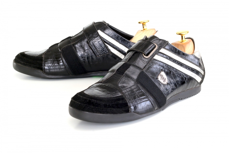 Sneakers (Кросівки) чорний шкіра AB68-4-1E2D Cosottinni