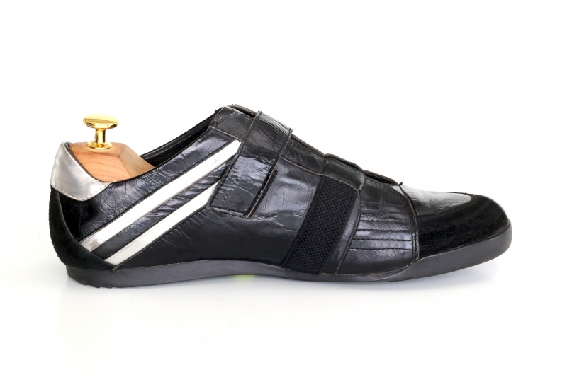 Sneakers (Кросівки) чорний шкіра AB68-4-1E2D Cosottinni