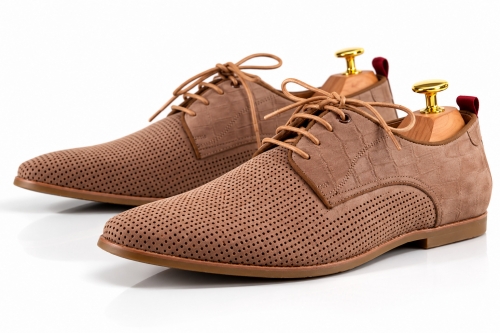 Casual (Повсякденне) М коричн нубук 1420N-02A-C135 Cosottinni